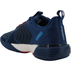 CHAUSSURES K-SWISS TWF ULTRASHOT 3 TOUTES SURFACES -Équipement De Tennis 06988 640 bleu 4