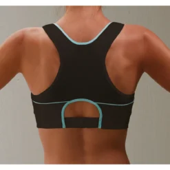 BRASSIERE THUASNE TOPSTRAP XBACK NOIR -Équipement De Tennis 0720 noir 2 3 2