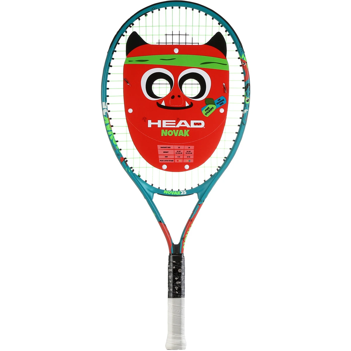 RAQUETTE HEAD JUNIOR NOVAK 25 1 RAQUETTE HEAD JUNIOR NOVAK 25