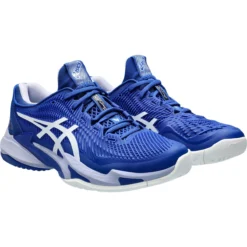 CHAUSSURES ASICS COURT FF3 DJOKOVIC MELBOURNE TOUTES SURFACES -Équipement De Tennis 1041a361 961 bleu 3
