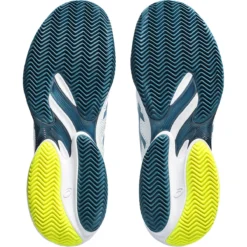 CHAUSSURES ASICS COURT FF TERRE BATTUE -Équipement De Tennis 1041a371 101 blanc 6