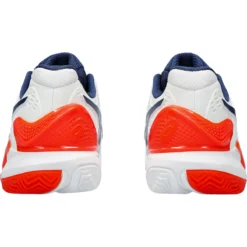 CHAUSSURES ASICS GEL-RESOLUTION 9 MELBOURNE TERRE BATTUE -Équipement De Tennis 1041a375 102 blanc 5