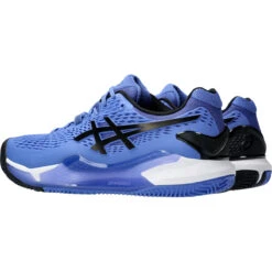 CHAUSSURES ASICS GEL-RESOLUTION 9 PARIS TERRE BATTUE -Équipement De Tennis 1041a375 401 bleu 4