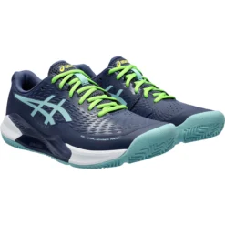 CHAUSSURES ASICS GEL-CHALLENGER 14 PADEL -Équipement De Tennis 1041a404 402 bleu 3