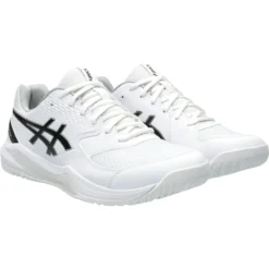 CHAUSSURES ASICS GEL DEDICATE 8 TOUTES SURFACES -Équipement De Tennis 1041a408 101 blanc 3