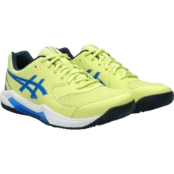 CHAUSSURES ASICS GEL DEDICATE 8 TERRE BATTUE/PADEL -Équipement De Tennis 1041a414 750 vert 3