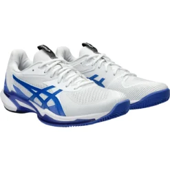 CHAUSSURES ASICS SOLUTION SPEED FF3 PARIS TERRE BATTUE -Équipement De Tennis 1041a437 100 blanc 3
