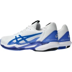 CHAUSSURES ASICS SOLUTION SPEED FF3 PARIS TERRE BATTUE -Équipement De Tennis 1041a437 100 blanc 4