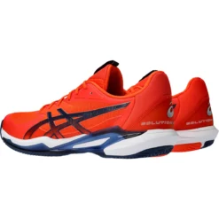 CHAUSSURES ASICS SOLUTION SPEED FF3 MELBOURNE TERRE BATTUE -Équipement De Tennis 1041a437 800 orange 4