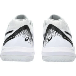 CHAUSSURES ASICS GEL DEDICATE 8 TERRE BATTUE -Équipement De Tennis 1041a448 101 blanc 5