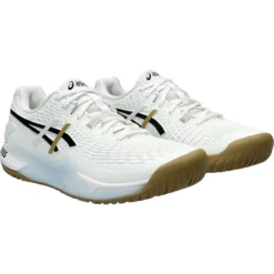CHAUSSURES ASICS GEL-RESOLUTION 9 BOSS TOUTES SURFACES -Équipement De Tennis 1041a453 100 blanc 3