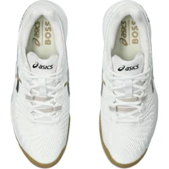 CHAUSSURES ASICS GEL-RESOLUTION 9 BOSS TERRE BATTUE -Équipement De Tennis 1041a458 100 blanc 6