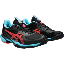 CHAUSSURES ASICS SOLUTION SPEED FF3 TERRE BATTUE EXCLUSIVE -Équipement De Tennis 1041a472 001 noir 3