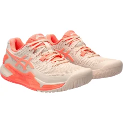 CHAUSSURES ASICS FEMME GEL-RESOLUTION 9 MELBOURNE TOUTES SURFACES 9 CHAUSSURES ASICS FEMME GEL-RESOLUTION 9 MELBOURNE TOUTES SURFACES -Équipement De Tennis 1042a208 700 rose 3