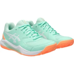 CHAUSSURES ASICS FEMME GEL-DEDICATE 8 PADEL -Équipement De Tennis 1042a241 300 vert 3