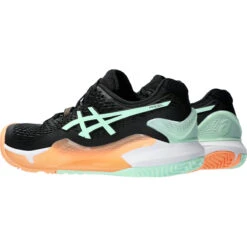 CHAUSSURES ASICS FEMME GEL-RESOLUTION 9 PADEL -Équipement De Tennis 1042a245 001 noir 4