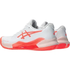 CHAUSSURES ASICS FEMME GEL-CHALLENGER 14 TERRE BATTUE -Équipement De Tennis 1042a254 101 blanc 4