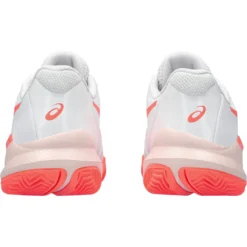 CHAUSSURES ASICS FEMME GEL-CHALLENGER 14 TERRE BATTUE -Équipement De Tennis 1042a254 101 blanc 5