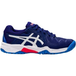 CHAUSSURES ASICS JUNIOR GEL RESOLUTION 8 GS NEW YORK TOUTES SURFACES