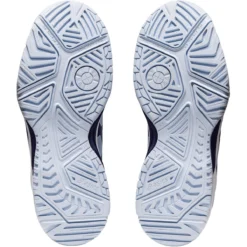 CHAUSSURES ASICS JUNIOR FILLE GEL RESOLUTION 8 GS NEW YORK TOUTES SURFACES -Équipement De Tennis 1044a018 407 blanc 7