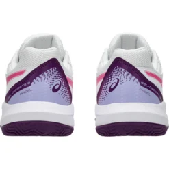 CHAUSSURES ASICS JUNIOR GEL DEDICATE 8 GS TERRE BATTUE/ PADEL -Équipement De Tennis 1044a064 100 blanc 5