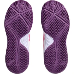 CHAUSSURES ASICS JUNIOR GEL DEDICATE 8 GS TERRE BATTUE/ PADEL -Équipement De Tennis 1044a064 100 blanc 6