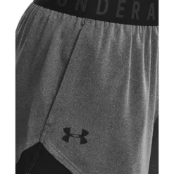 Short Under Armour Femme Play Up Noir -Équipement De Tennis 1344552 090 gris 5
