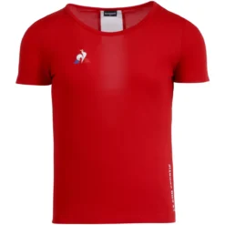 Tee-Shirt Le Coq Sportif Femme Tennis Rouge