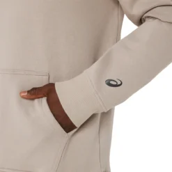 SWEAT ASICS TRAINING A CAPUCHE FLEECE -Équipement De Tennis 2031e187 250 gris 5