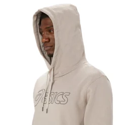 SWEAT ASICS TRAINING A CAPUCHE FLEECE -Équipement De Tennis 2031e187 250 gris 6