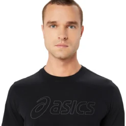 T-SHIRT ASICS TRAINING -Équipement De Tennis 2031e188 002 noir 5