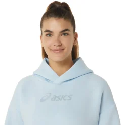 SWEAT ASICS FEMME NAGINO A CAPUCHE -Équipement De Tennis 2032c681 400 bleu 4
