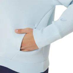 SWEAT ASICS FEMME NAGINO A CAPUCHE -Équipement De Tennis 2032c681 400 bleu 5