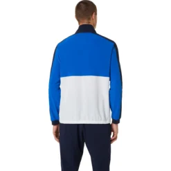 VESTE ASICS MATCH FULL ZIP -Équipement De Tennis 2041a249 404 bleu 2