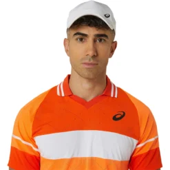 POLO ASICS MATCH MELBOURNE -Équipement De Tennis 2041a283 800 orange 4