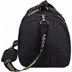 SAC DUFFEL NOIR ET OR PARIS 2024 (26x50x26cm) -Équipement De Tennis 205900108 3