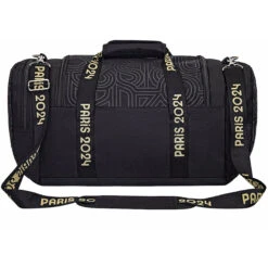 SAC DUFFEL NOIR ET OR PARIS 2024 (26x50x26cm) -Équipement De Tennis 205900108 4