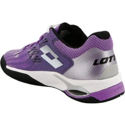 CHAUSSURES LOTTO MIRAGE 100 TERRE BATTUE -Équipement De Tennis 210731 7ff violet 4