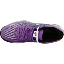 CHAUSSURES LOTTO MIRAGE 100 TERRE BATTUE -Équipement De Tennis 210731 7ff violet 6
