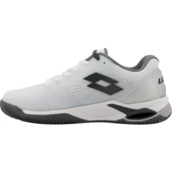 CHAUSSURES LOTTO MIRAGE 100 II TERRE BATTUE -Équipement De Tennis 218989 6db blanc 3