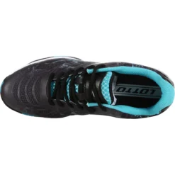 CHAUSSURES LOTTO SUPERRAPIDA 200 IV PADEL/TERRE BATTUE -Équipement De Tennis 219000 a01 noir 6