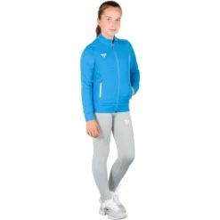 VESTE TECNIFIBRE JUNIOR FILLE TEAM -Équipement De Tennis 21wtejaz3 j bleu 3