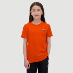 T-SHIRT LE COQ SPORTIF JUNIOR ESSENTIELS -Équipement De Tennis 2220600 rouge 4
