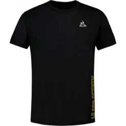 T-SHIRT LE COQ SPORTIF TECH SS N1 M -Équipement De Tennis 2310029 noir 3