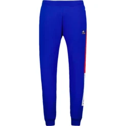 PANTALON LE COQ SPORTIF REGULAR TRICOLORE -Équipement De Tennis 2310417 bleu 4