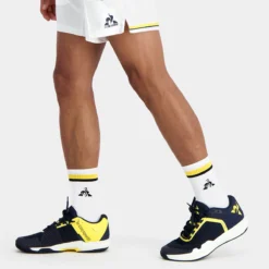 CHAUSSETTES LE COQ SPORTIF TENNIS (MID) PARIS -Équipement De Tennis 2320697 blanc 4