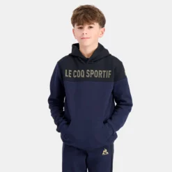 SWEAT LE COQ SPORTIF JUNIOR CHRISTMAS COLLECTION -Équipement De Tennis 2410300 marine 2