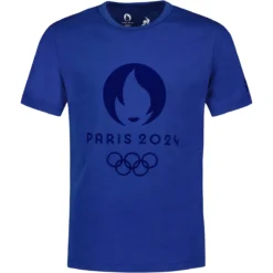 T-SHIRT LE COQ SPORTIF JUNIOR PARIS 2024 GRAPHIQUE 13 T-SHIRT LE COQ SPORTIF JUNIOR PARIS 2024 GRAPHIQUE -Équipement De Tennis 2410390 marine 6