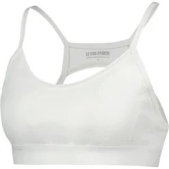 BRASSIERE LE COQ SPORTIF FEMME TENNIS PRO -Équipement De Tennis 2410527 blanc 3