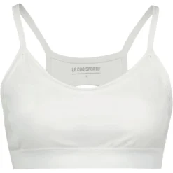 BRASSIERE LE COQ SPORTIF FEMME TENNIS PRO -Équipement De Tennis 2410527 blanc 5